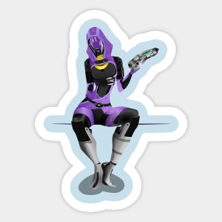 Tali'Zorah vas Normandy Sticker